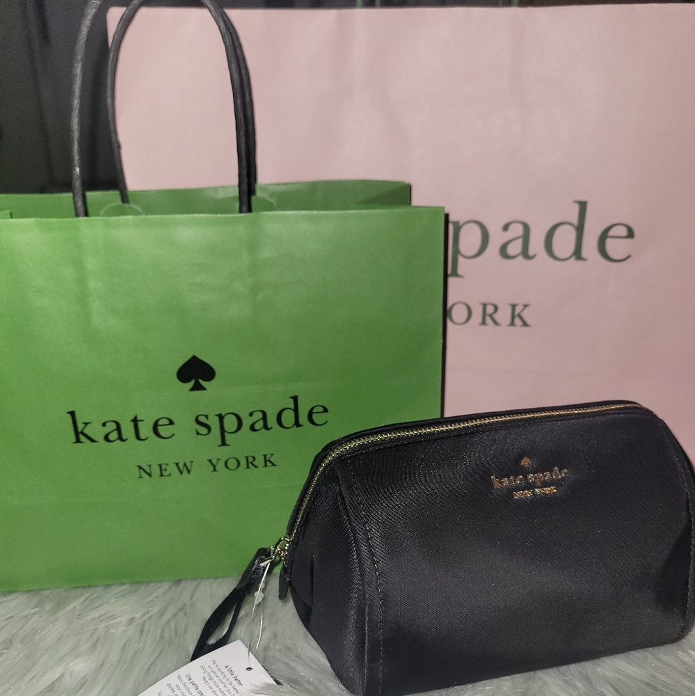 NWT Kate Spade Nylon Cosmetic Bag